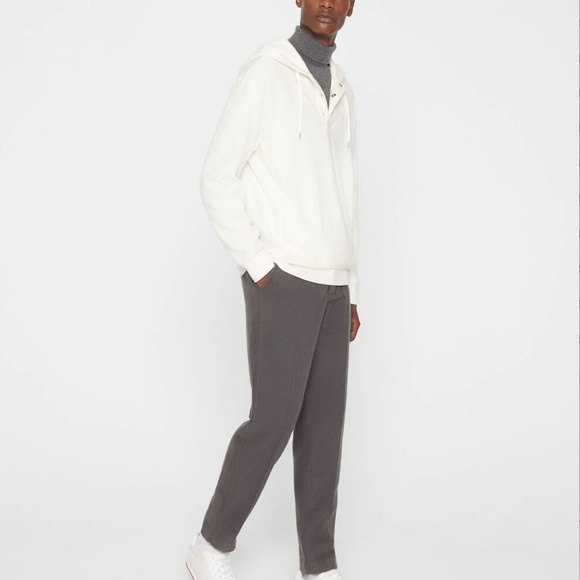 Brushed Hoodie - New WithTags - NEVER WORN - White/ Egret - Picture 4 of 5